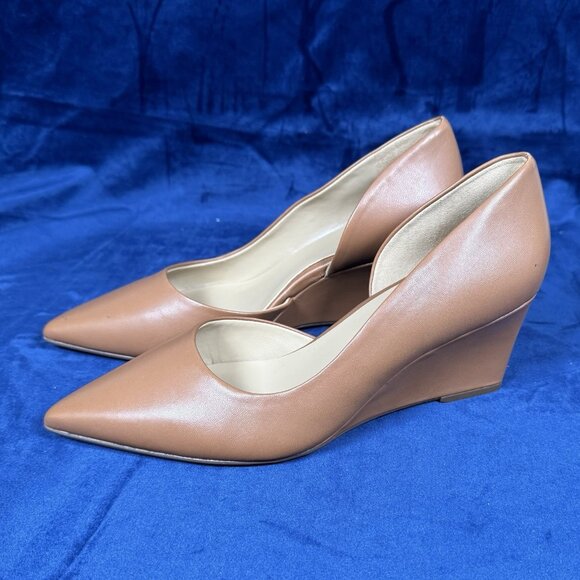 Naturalizer Demie Wedge Patent Leather Women's 7.5 Wide 0174 - Picture 2 of 5